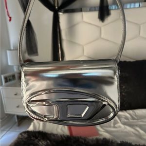 Diesel silver bag